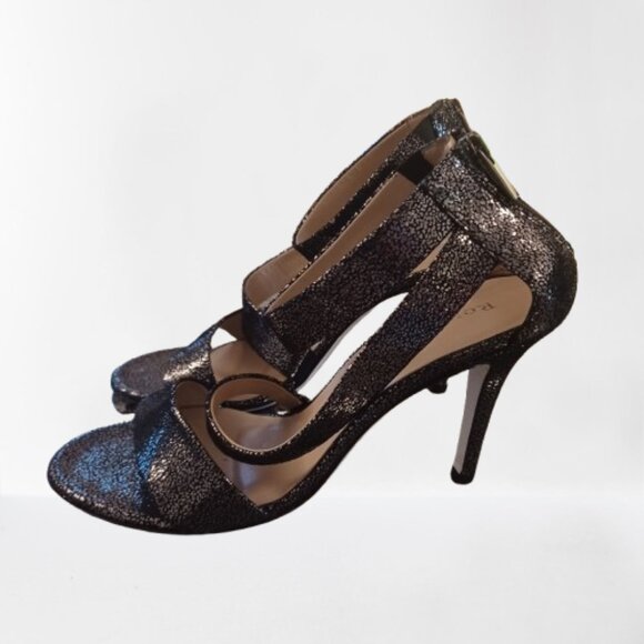 Ron White Metallic Heels Size 40 EU 9.5 US - Picture 1 of 12